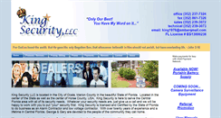 Desktop Screenshot of kingsecurityllc.com